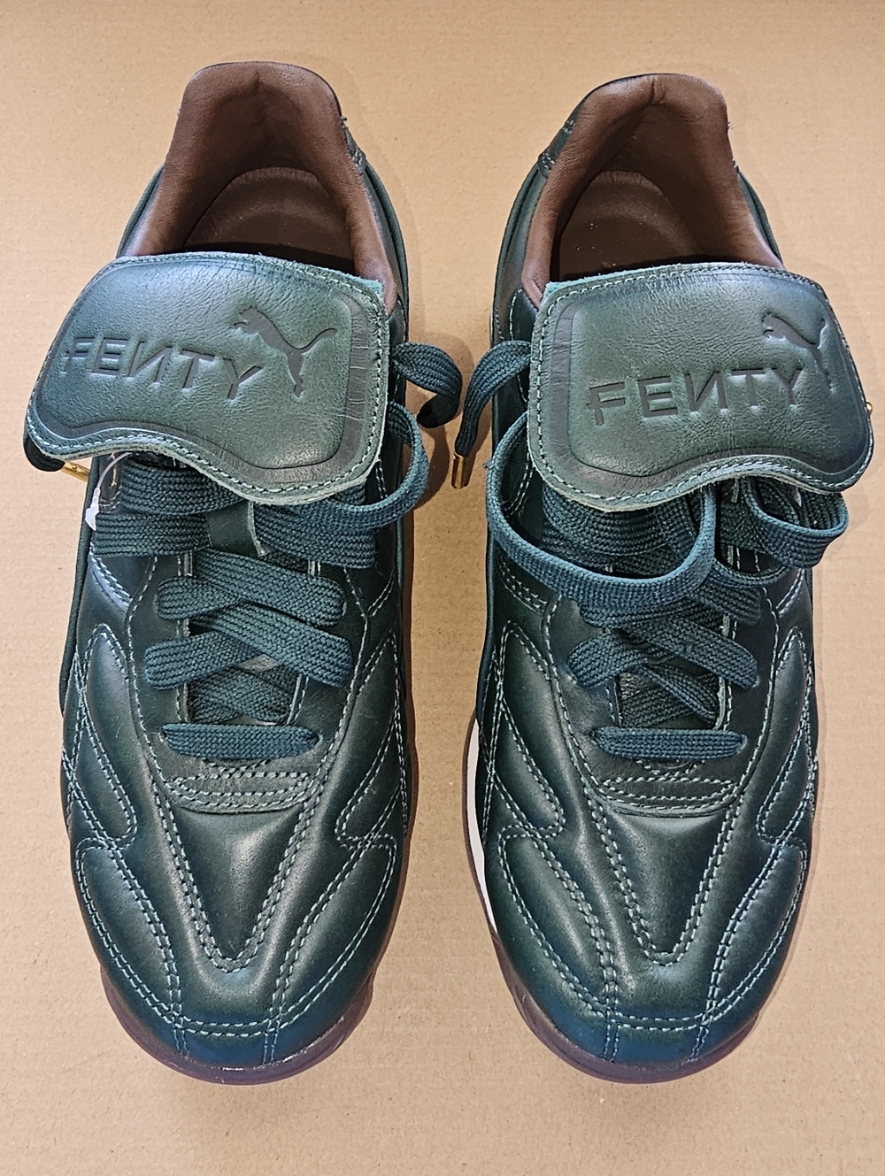 Puma Fenty x Avanti VL Dark Myrtle Green Sneakers size 6.5 Womens Brand New